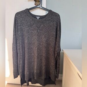 Aerie Charcoal Knit Pullover